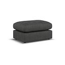 Elston Small Fender Footstool in Penny Whisp Fabric