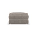 Elston Storage Footstool in Penny Clay Fabric
