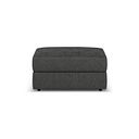 Elston Storage Footstool in Penny Whisp Fabric