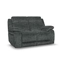 Emerson 2 Seater Electric Recliner Sofa in Dapple Grey Fabric