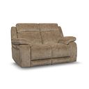 Emerson 2 Seater Electric Recliner Sofa in Dapple Taupe Fabric