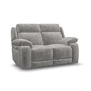 Emerson 2 Seater Electric Recliner Sofa in Luxe Grey Fabric