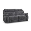 Emerson 3 Seater Electric Recliner Sofa in Luxe Charcoal Fabric