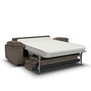 Emerson 3 Seater Sofa Bed in Dapple Chocolate Fabric