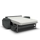 Emerson 3 Seater Sofa Bed in Dapple Grey Fabric