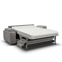 Emerson 3 Seater Sofa Bed in Luxe Grey Fabric