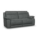 Emerson 3 Seater Sofa in Miller Grey Fabric