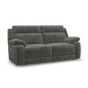 Emerson 3 Seater Sofa in Plush Charcoal Fabric