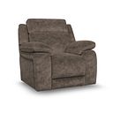 Emerson Armchair in Dapple Chocolate Fabric