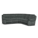 Emerson Large Corner Sofa in Dapple Grey Fabric