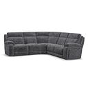 Emerson Large Corner Sofa in Luxe Charcoal Fabric