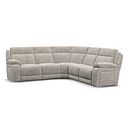 Emerson Large Corner Sofa in Luxe Natural Fabric