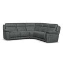 Emerson Large Corner Sofa in Miller Grey Fabric