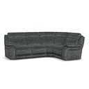 Emerson Left Hand Corner Sofa in Dapple Grey Fabric