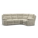 Emerson Left Hand Corner Sofa in Plush Beige Fabric