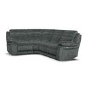 Emerson Right Hand Corner Electric Recliner Sofa in Dapple Grey Fabric