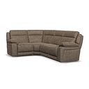 Emerson Right Hand Corner Sofa in Miller Earth Brown Fabric