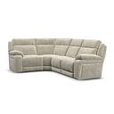 Emerson Right Hand Corner Sofa in Plush Beige Fabric