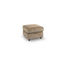 Emerson Storage Footstool in Dapple Taupe Fabric