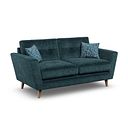 Emery 2 Seater Sofa in Deep Water Fabric