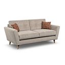 Emery 3 Seater Sofa in  Freya Oatmeal Fabric