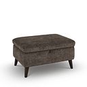 Emilia Storage Footstool in Montreal Mole Fabric