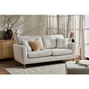 Eton 4 Seater Sofa in Cherub Cream Fabric