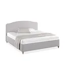 Evesham Super King-size Ottoman Storage Bed in Carina Dove Fabric