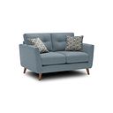 Evie 2 Seater Sofa in Rosa Collection Denim Fabric