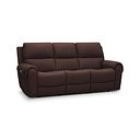 Ezra 3 Seater Electric Recliner in Chestnut Leather