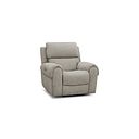 Ezra Electric Recliner Armchair in Hopsack Linen Fabric