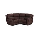 Ezra Group 1 Electric Recliner with Power Headrest & Lumbar Support in Chestnut Leather