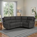 Ezra Group 2 Electric Recliner - Left Hand in Storm Leather