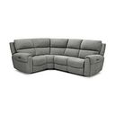 Ezra Group 2 Electric Recliner - Right Hand in Darwin Mushroom Fabric