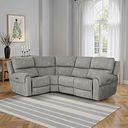 Ezra Group 2 Electric Recliner - Right Hand in Dexter Stone Fabric