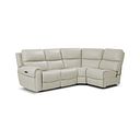 Ezra Group 4 Electric Recliner in Bone China Leather