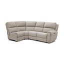 Ezra Group 5 Electric Recliner in Darwin Mink Fabric