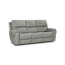 Ezra Group 9 Electric Recliner in Dexter Stone Fabric