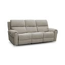 Ezra Group 9 Electric Recliner in Hopsack Linen Fabric