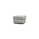 Ezra Storage Footstool in Darwin Silver Fabric