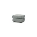 Ezra Storage Footstool in Hopsack Platinum Fabric