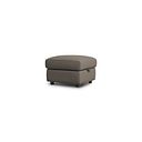Ezra Storage Footstool in Oyster Leather