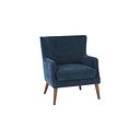 Franklin Accent Chair in Amigo Navy Fabric