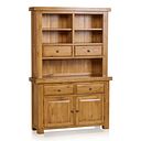 Hercules Rustic Solid Oak Small Dresser