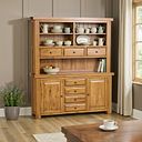 Hercules Rustic Solid Oak Large Dresser