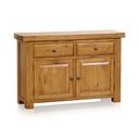 Hercules Rustic Solid Oak Small Sideboard