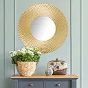 Evelyn Wall Mirror - Gold