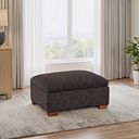 Goodwood Storage Footstool in Andaz Charcoal Fabric
