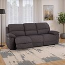 Goodwood Electric Reclining Modular Group 9 in Andaz Charcoal Fabric