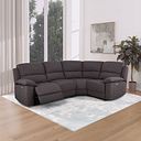Goodwood Electric Reclining Modular Group 2 - Andaz Charcoal Fabric
